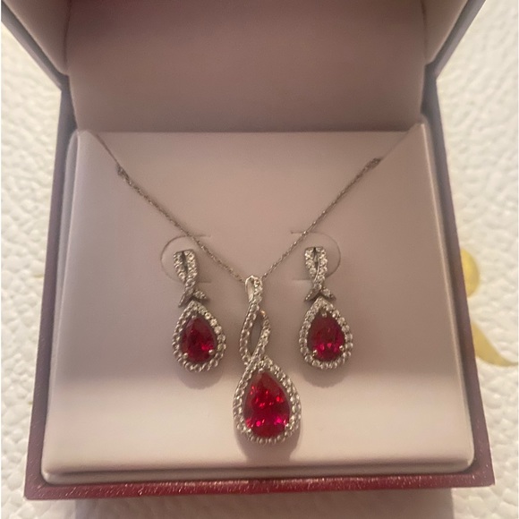 Helzberg Diamonds Jewelry - Not costume! Silver sun 925 and gemsNEW!